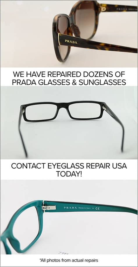 prada eyeglasses repair|Prada usa customer service.